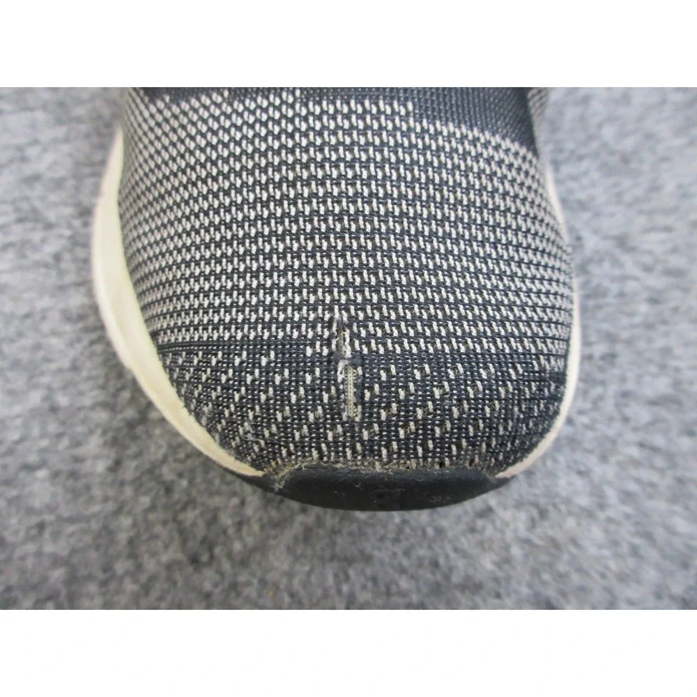 On Cloudnova Shoes Womens Size 8.5 Black White CloudTec Swiss Running Sneakers